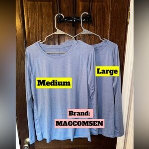 Long sleeve athletic shirts